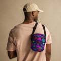 Neon Wonder Crossbody Bag For EDM Rave Festival Outfit Clothing