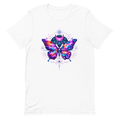 Cosmic Butterfly Tee - White preview