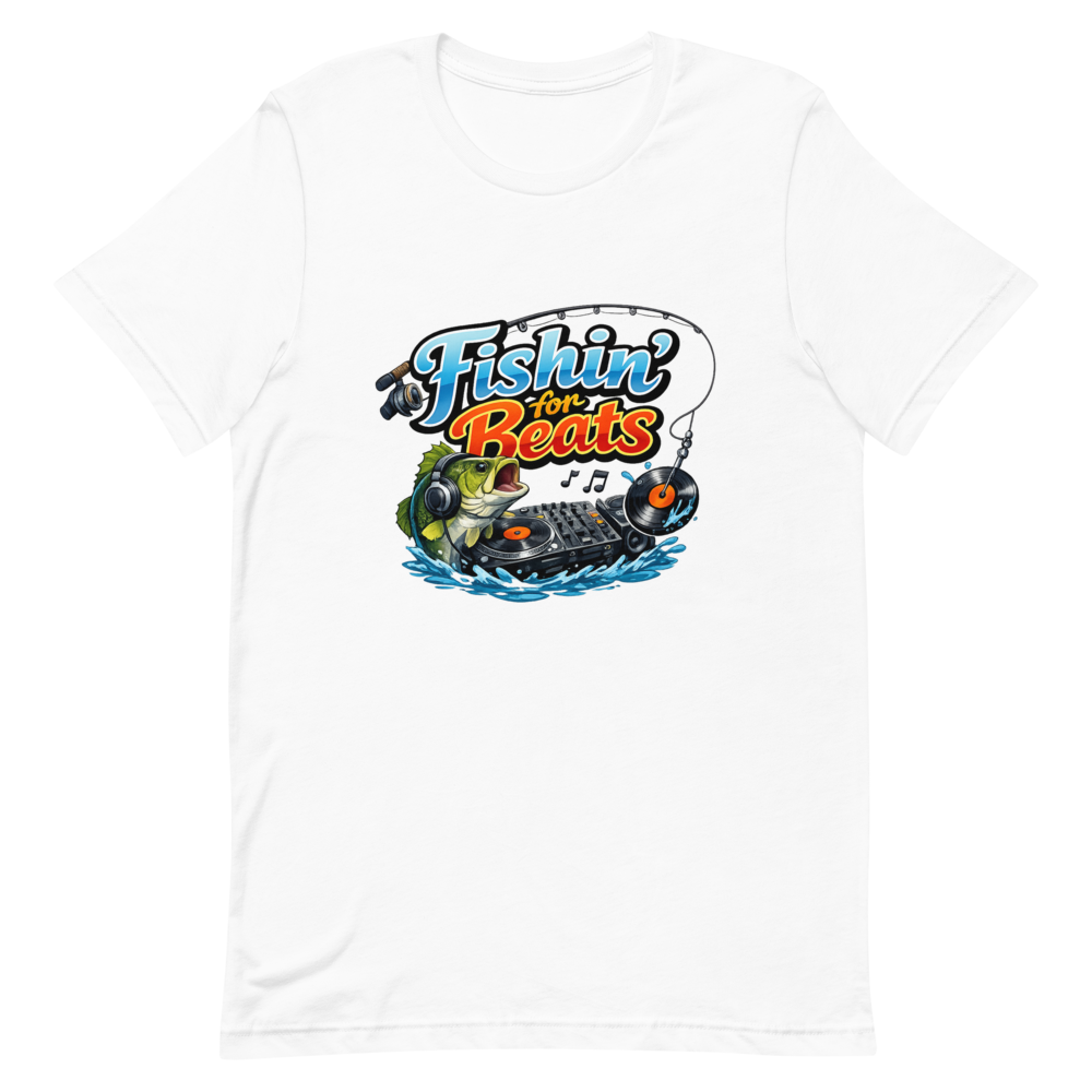 Fishin For Beats Tee - White preview