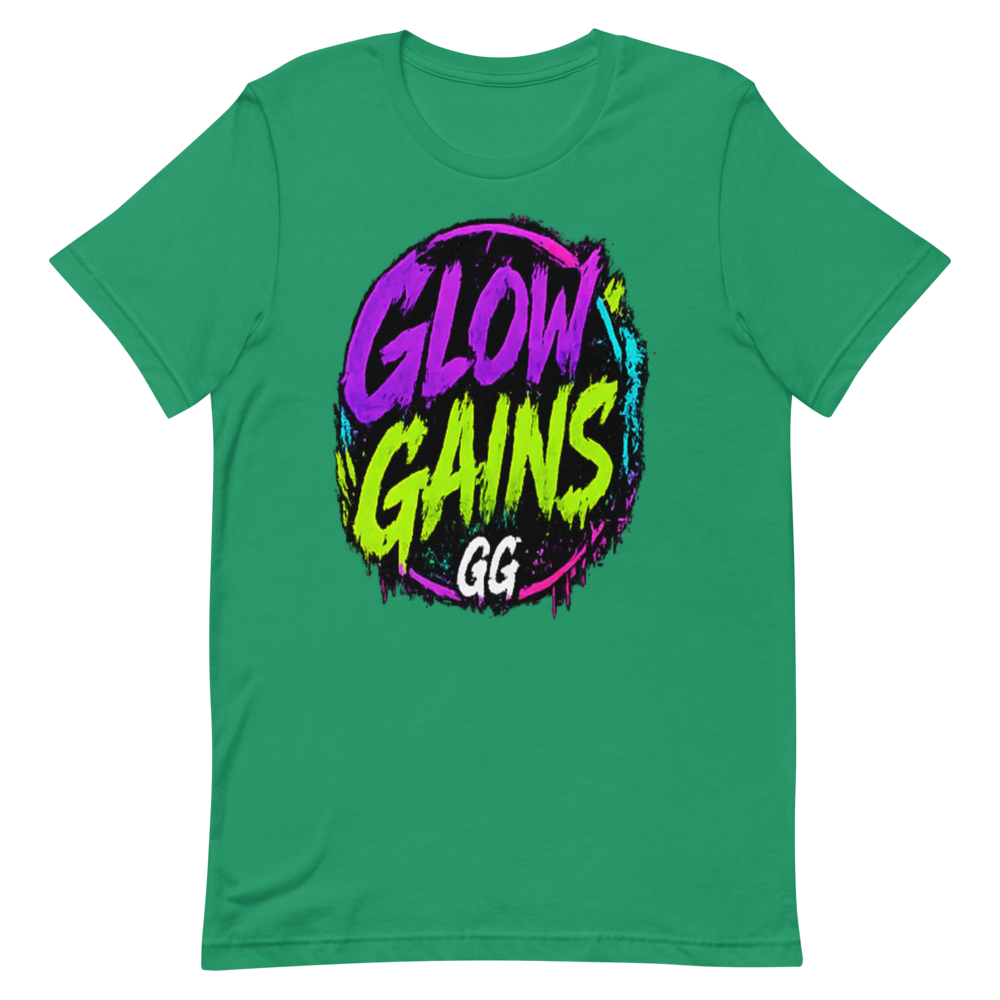 Glow Gains Circle Logo Tee - GG preview