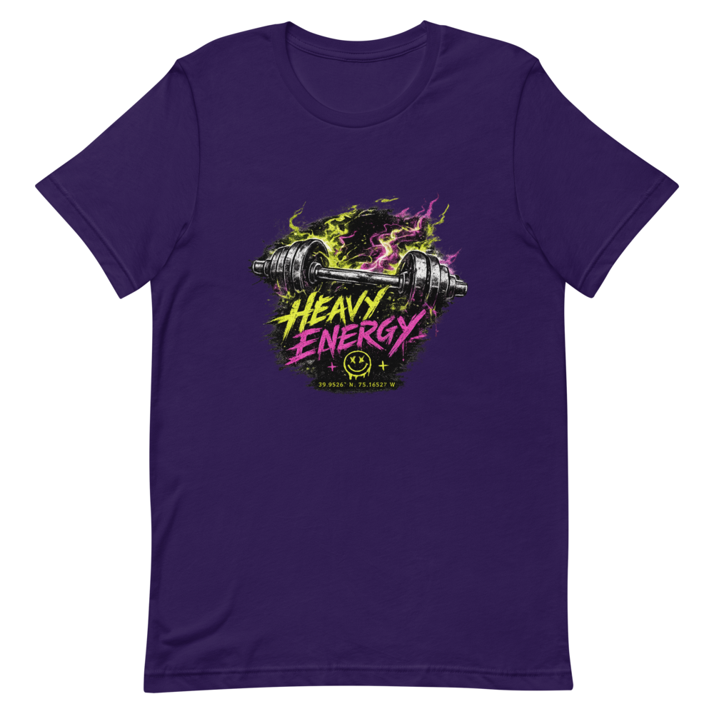 Heavyenergy Tee - Purple preview