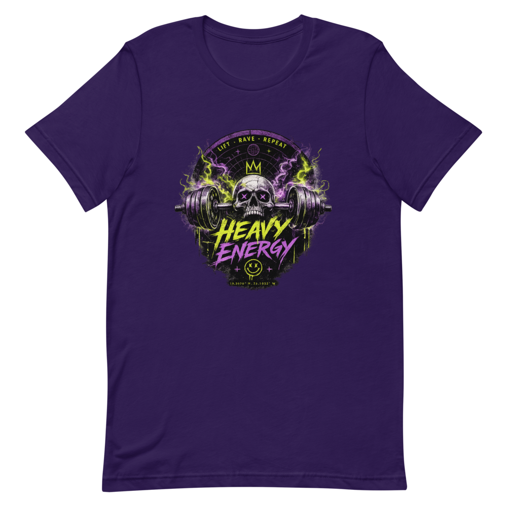 Heavyenergy2 Tee - Purple preview