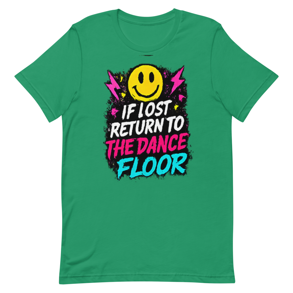 If Lost Return To The Dance Floor Tee - GG preview