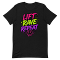 Lift Rave Repeat Tee