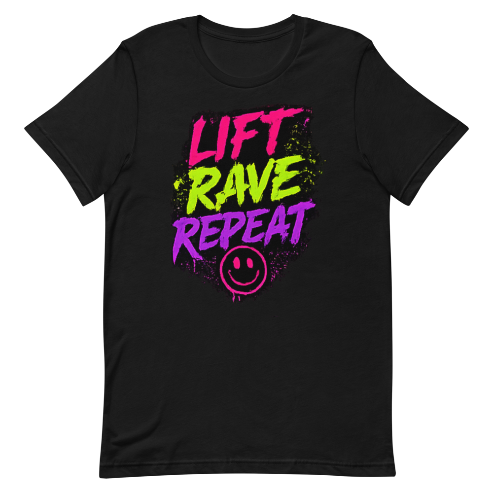 Lift Rave Repeat Tee
