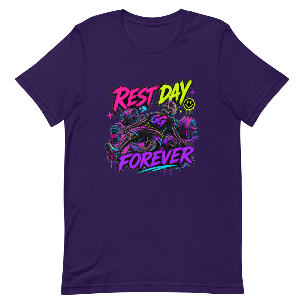 Rest Day Forever Tee - Purple preview