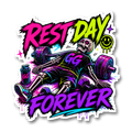 Rest Day Forever Sticker preview