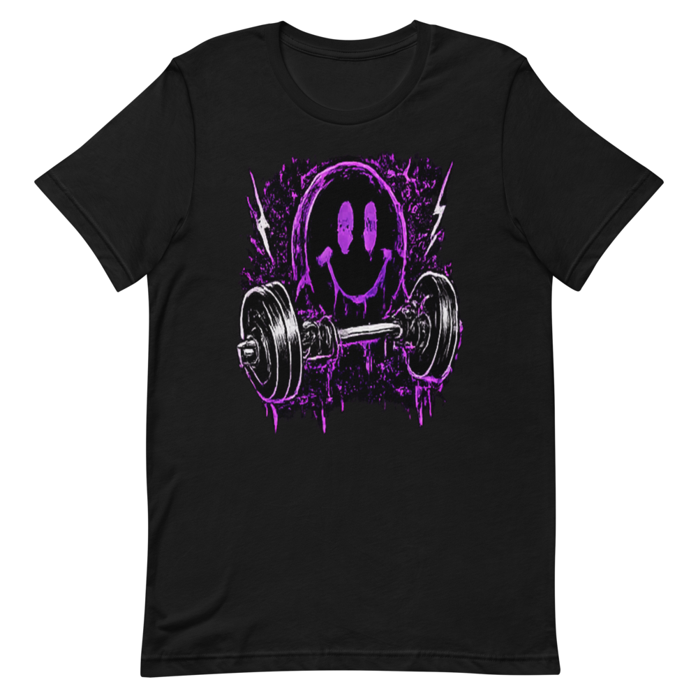 Smiley Barbell Tee